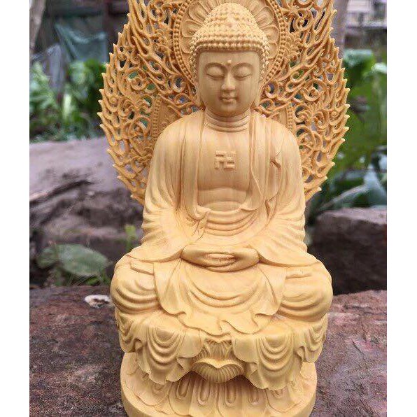 Tượng phật Adida để oto hay bàn làm việc